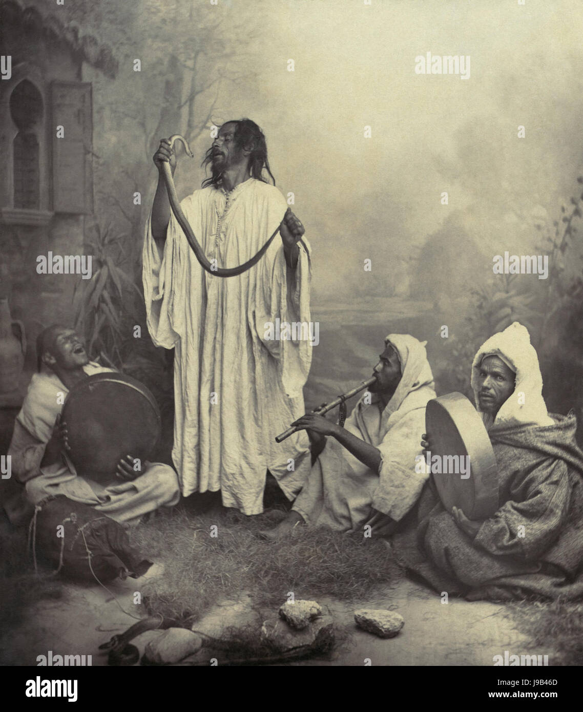 Serpent charmers2 Banque D'Images