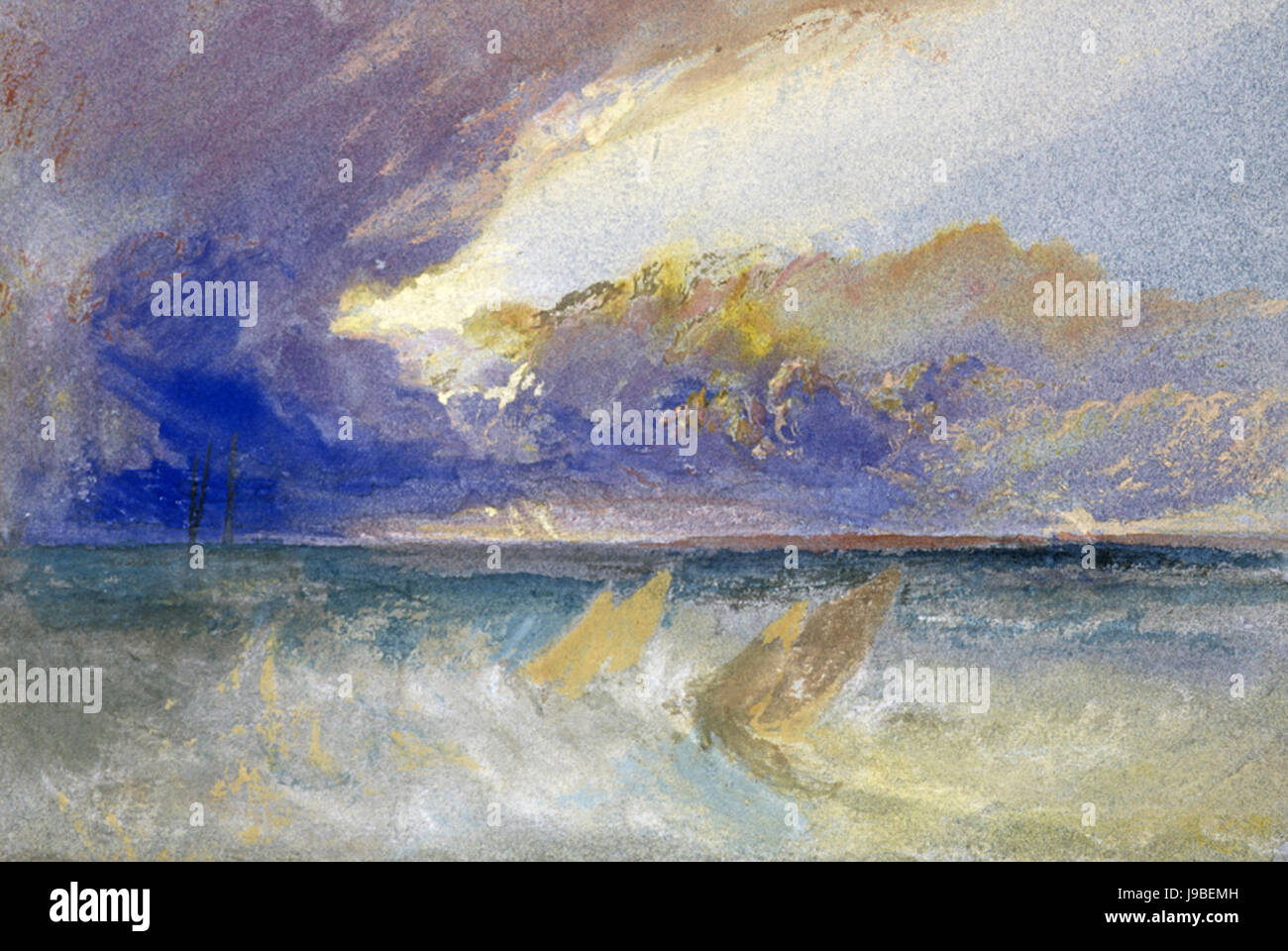 "Voir" par J. M. W. Turner, Scottish National Gallery Banque D'Images