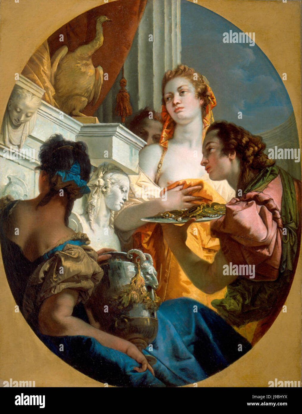 Les matrones romaines en faisant des offrandes à Juno par Giovanni Battista Tiepolo, ca. 1745 1750, High Museum of Art Banque D'Images