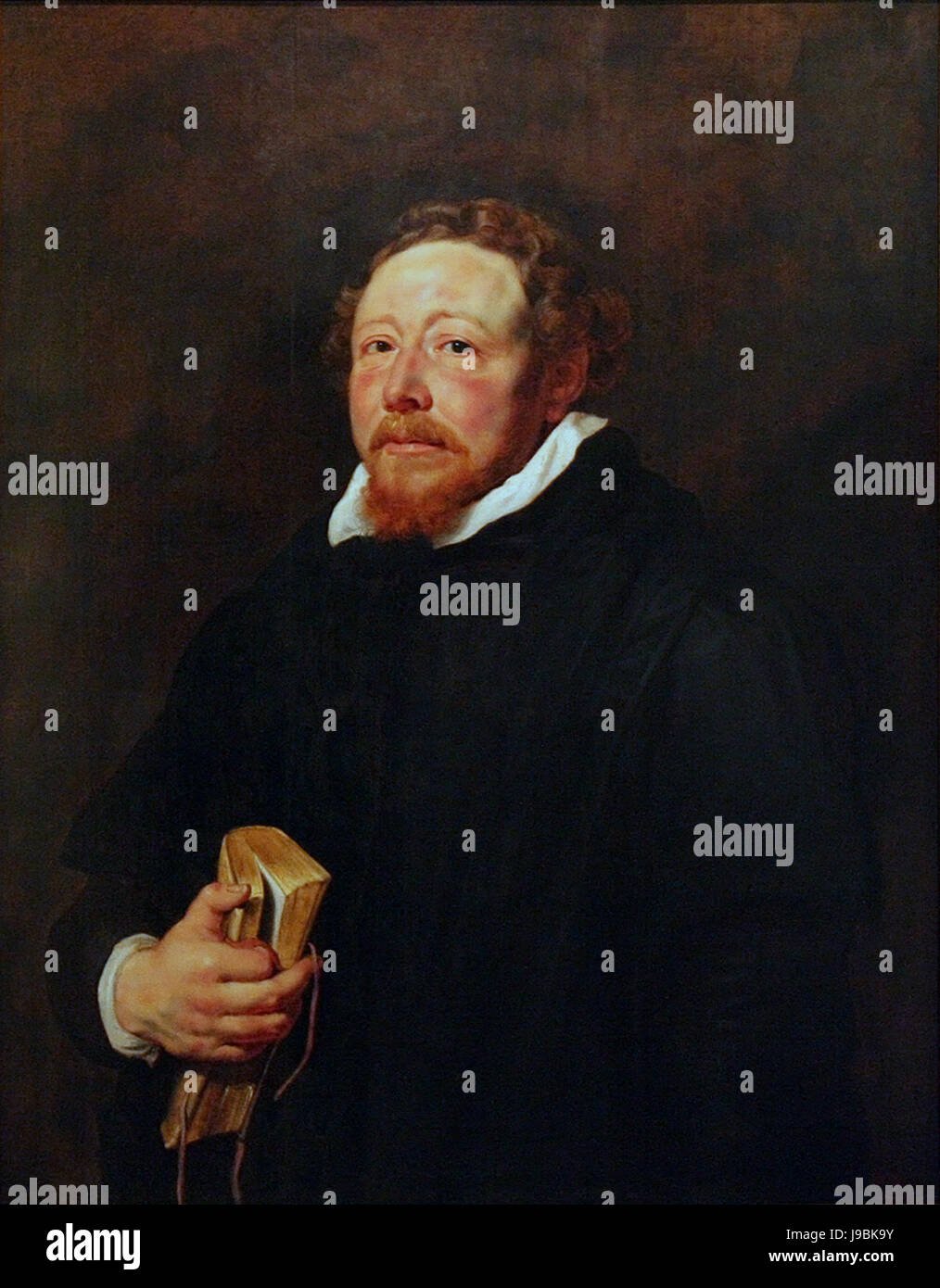 Peter Paul Rubens Portret van Pater Jan Neyen Banque D'Images