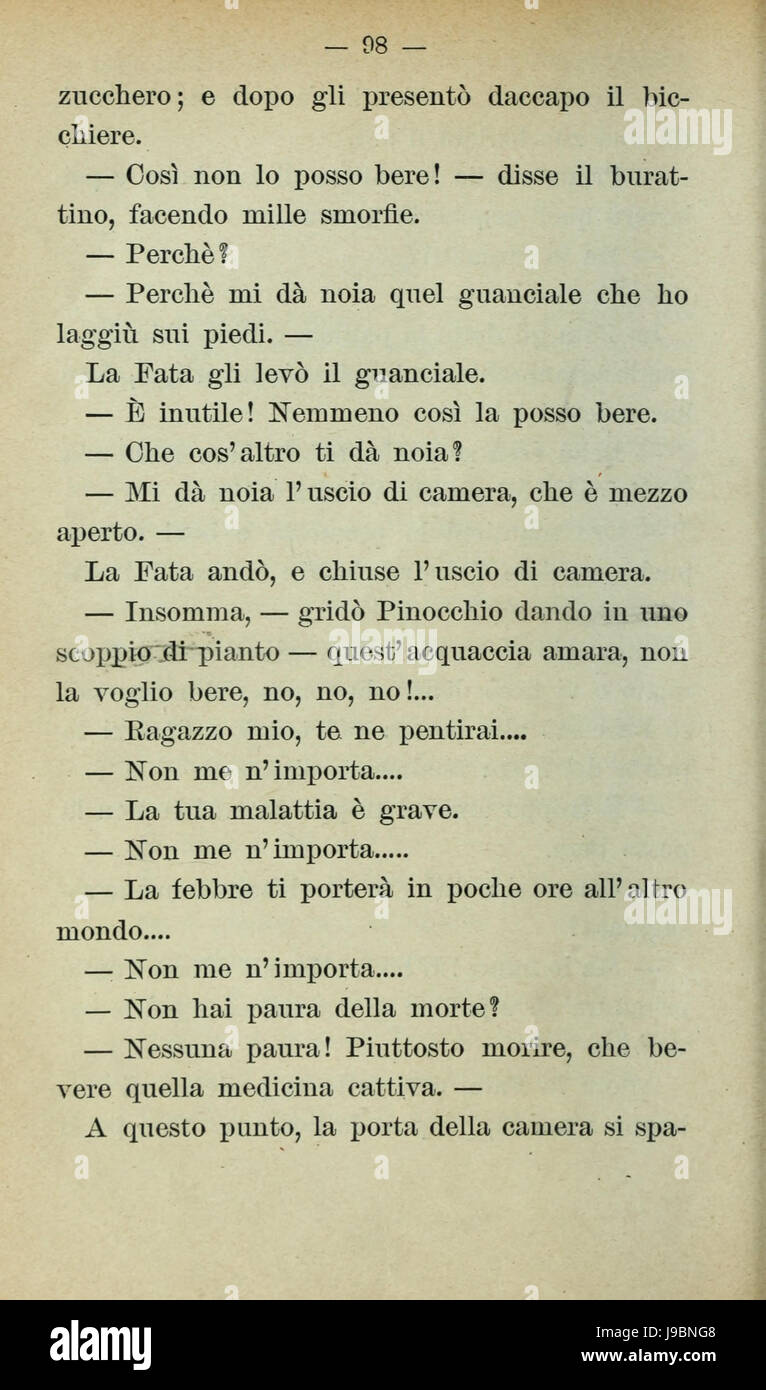 104 de Pinocchio Banque D'Images