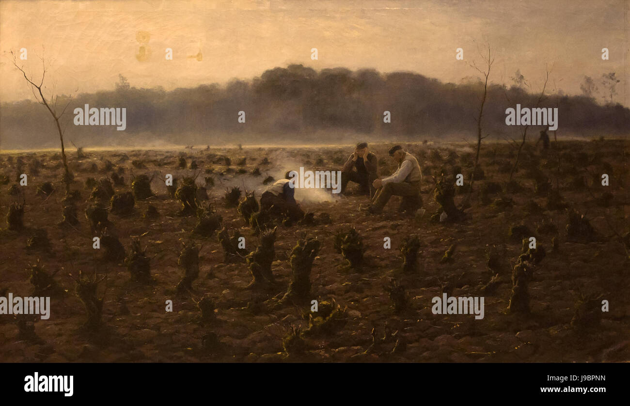 Theodoor Verstraete (1850 1907) De stronken Museum Voor Schone Kunsten (Tournai) 23 12 2010 15 08 04 Banque D'Images Theodoor Verstraete (1850 1907) De stronken Museum Voor Schone Kunsten (Tournai) 23 12 2010 15 08 04 Banque D'Images