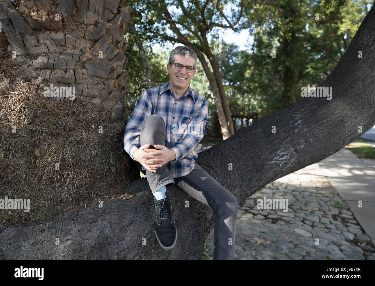 Jonathan Lethem à Claremont en Californie USA Banque D'Images