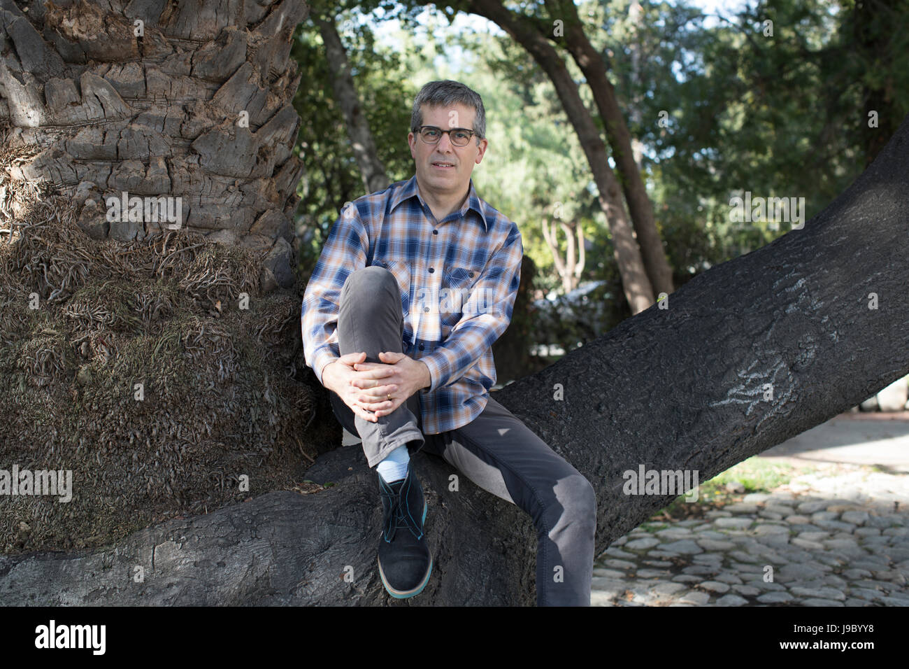 Jonathan Lethem à Claremont en Californie USA Banque D'Images