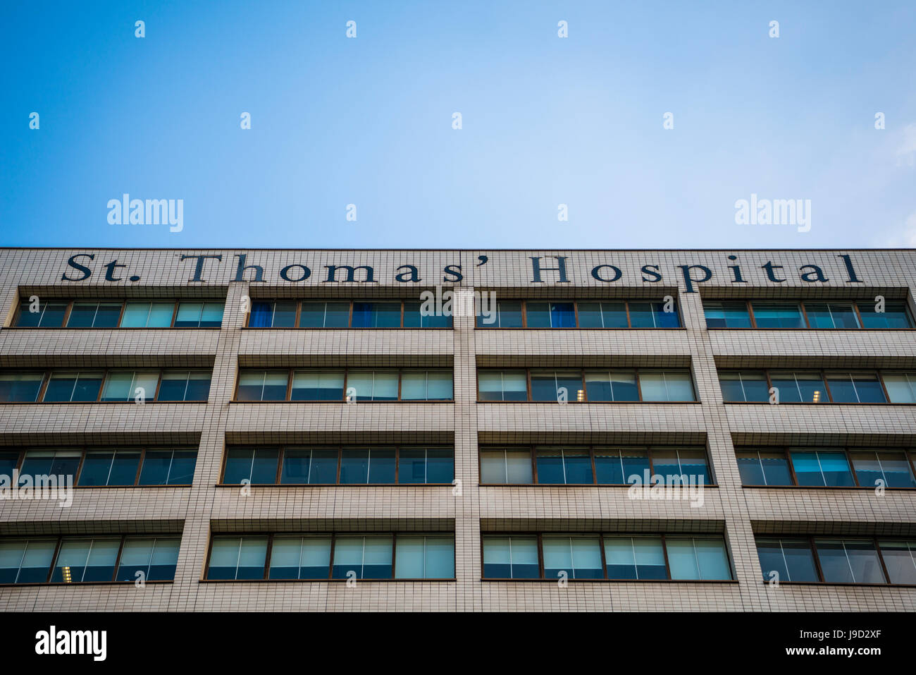 Saint Thomas d'hôpital, hôpital, façade, Londres, Angleterre, Royaume-Uni Banque D'Images