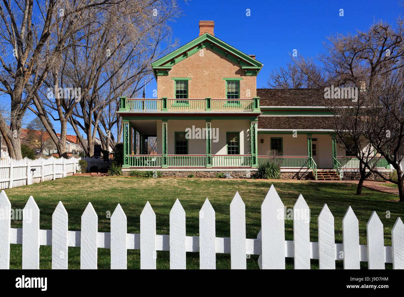 La Brigham Young Winter home, Saint George, Utah, USA, Amérique du Nord Banque D'Images