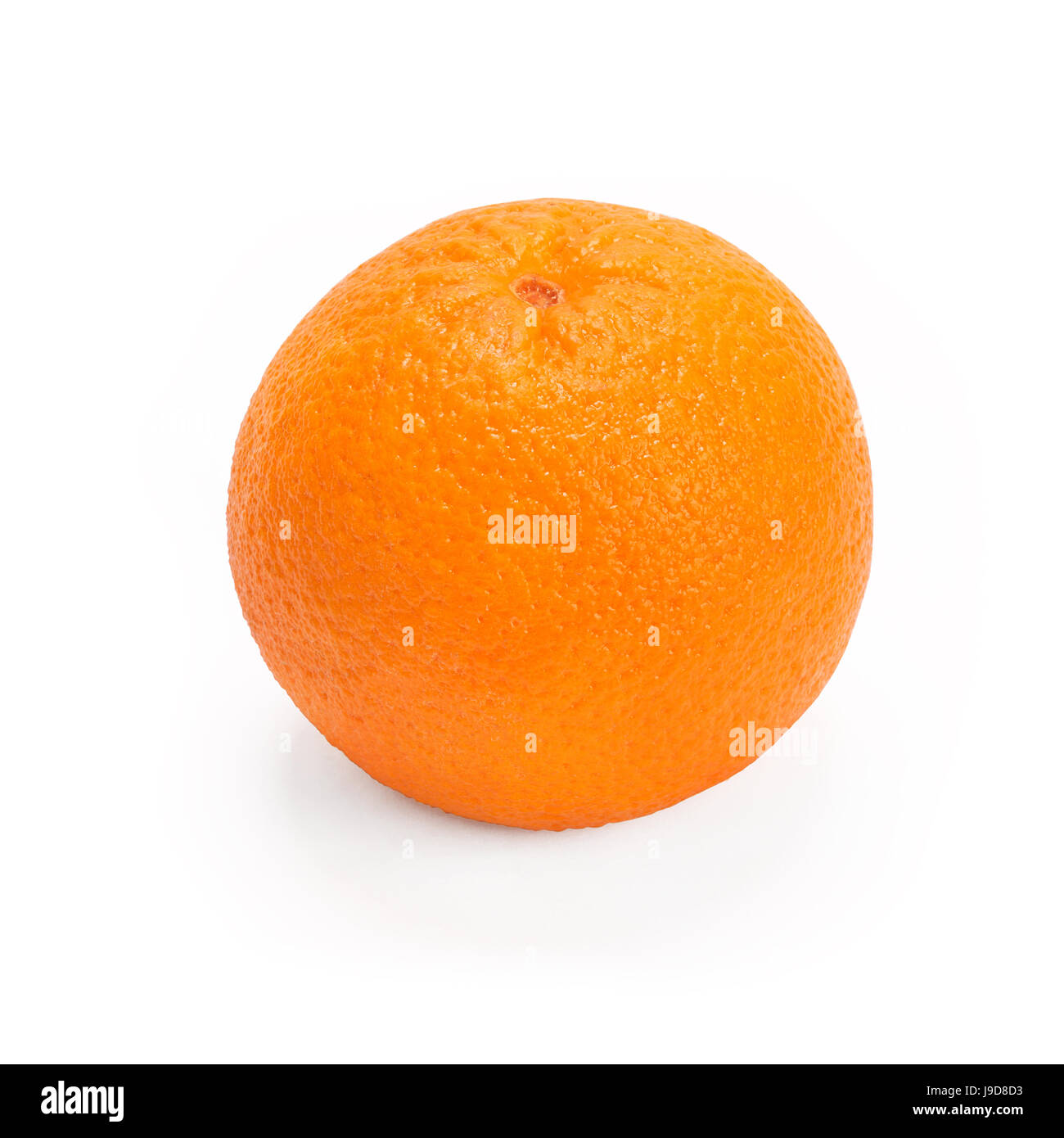Orange mûre isolated on white Banque D'Images
