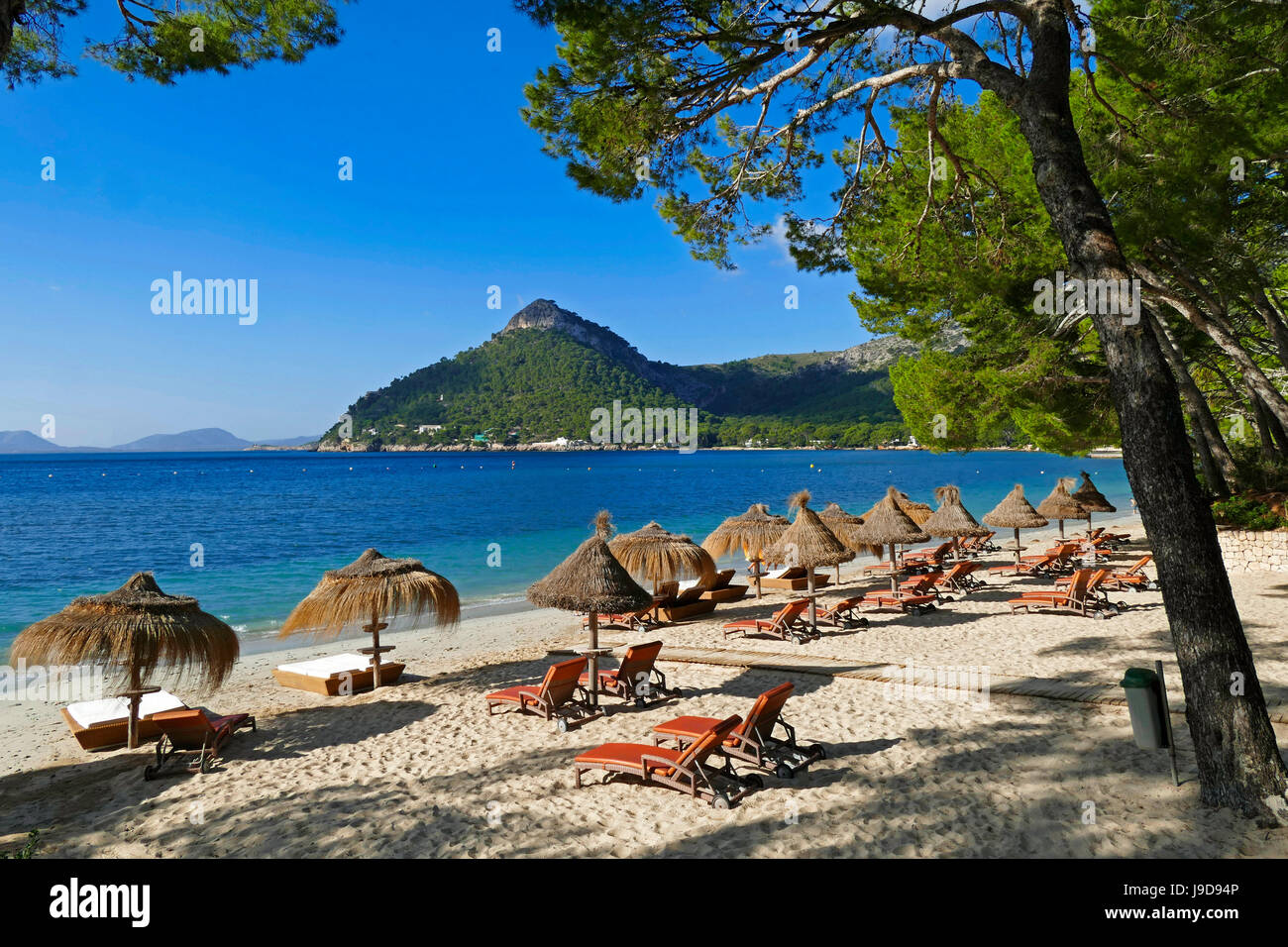 Cala Pi de la posada, Cap Formentor, Majorque, Îles Baléares, Espagne, Méditerranée, Europe Banque D'Images