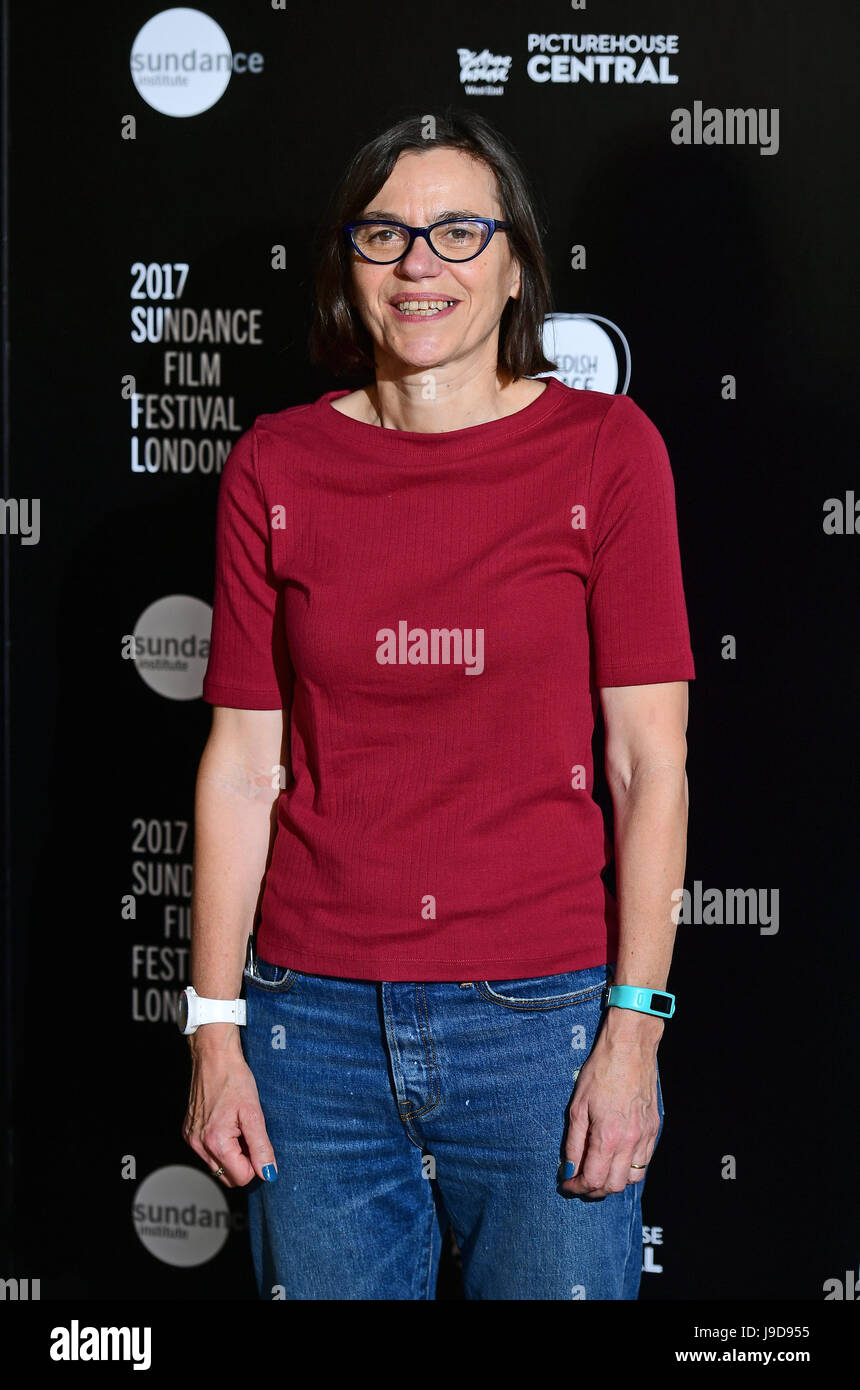 Directeur de programmation de Picturehouse Cinemas Clare Binns assistant à la London Filmmaker Breakfast Photocall dans le cadre du Sundance Film Festival : London, tenue à Picturehouse Central. ASSOCIATION DE PRESSE Photo. Photo date : Jeudi 1 juin 2017. Crédit photo doit se lire : Ian West/PA Wire Banque D'Images