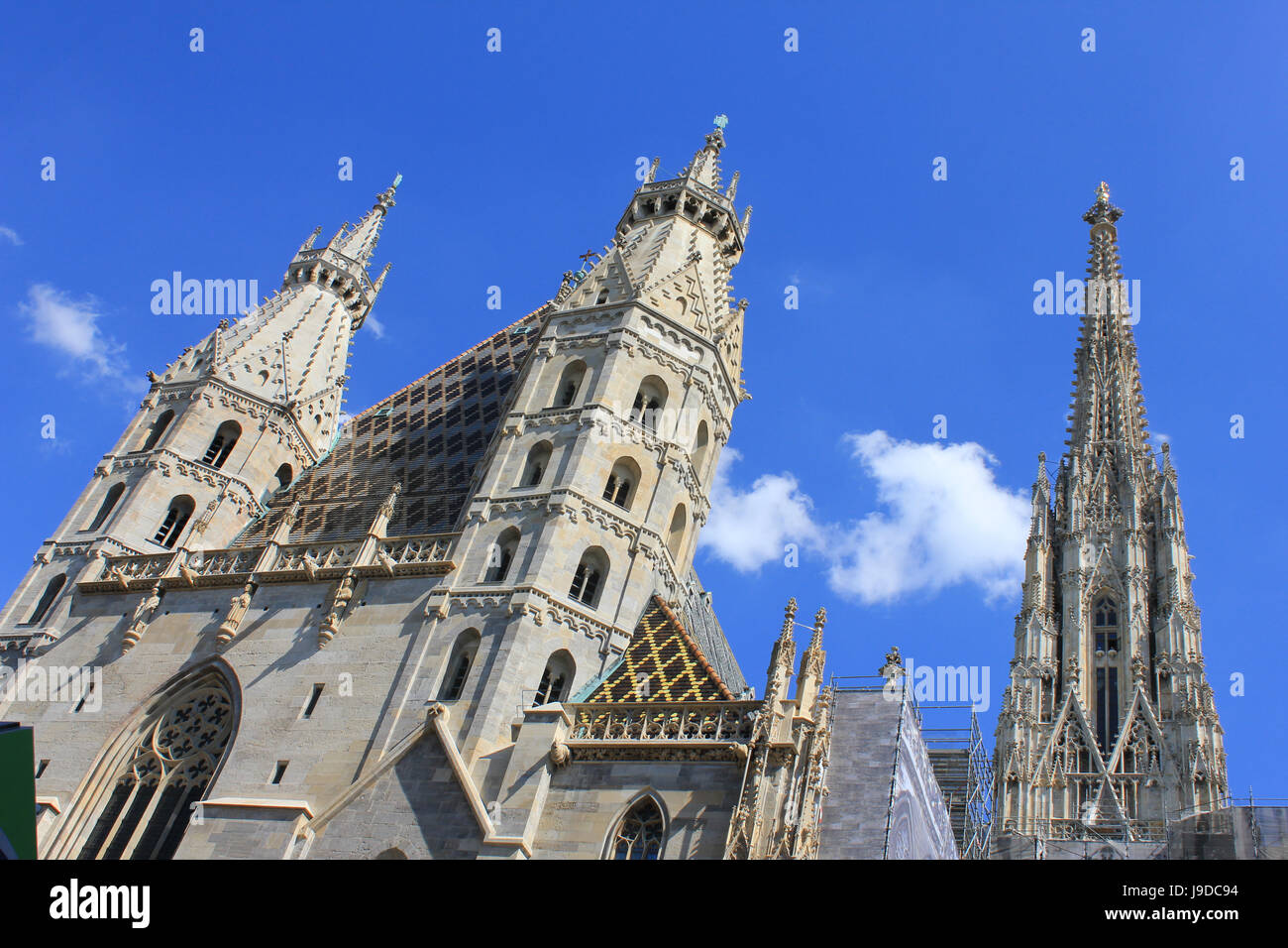 Église, cathédrale, Vienne, Autriche, les visites touristiques, le style de la construction, Banque D'Images