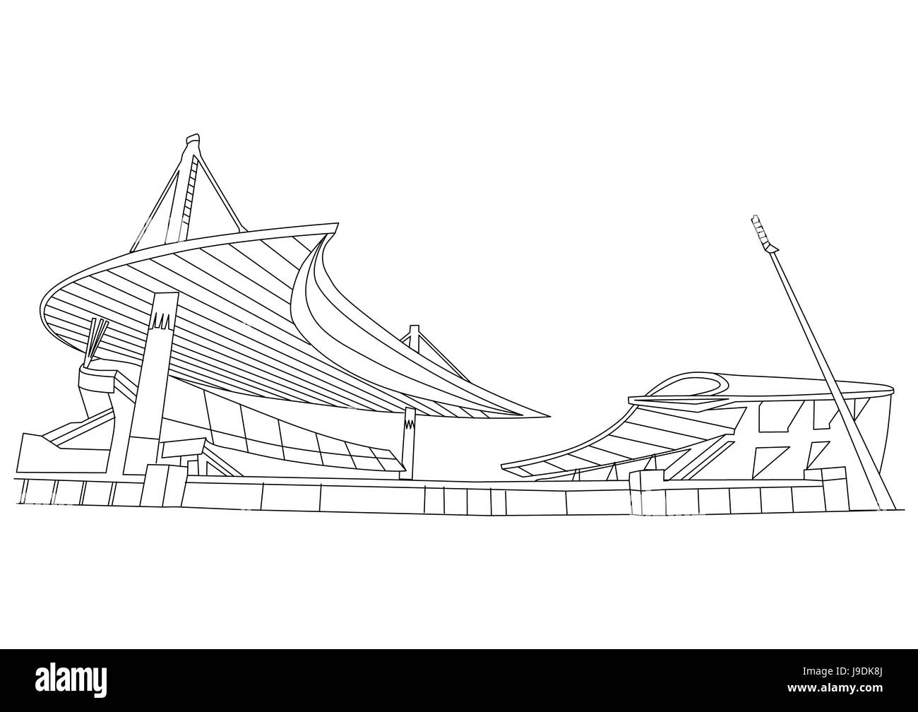 Bâtiment, maison, bureau, la cité, la ville, l'art, fermes, bien, modèle, design, projet, Banque D'Images