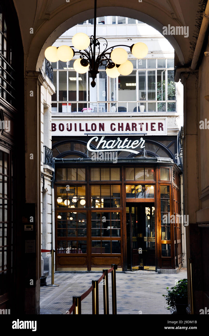 Bouillon Chartier, Paris 9ème, France Photo Stock Alamy