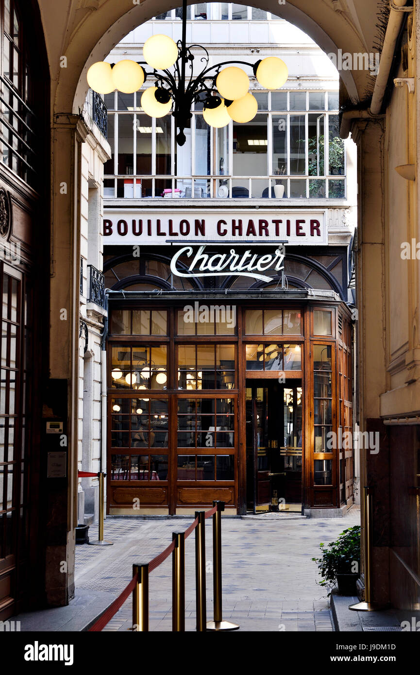 Bouillon Chartier, Paris 9ème, France Photo Stock Alamy