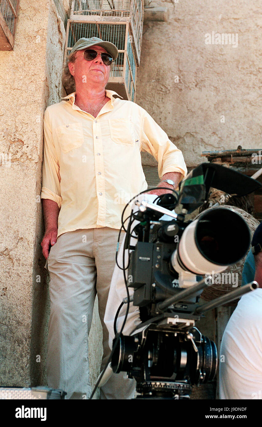 TROJA / Troy USA 2004 / Wolfgang Petersen réalisateur Wolfgang Petersen sur le plateau Regie : Wolfgang Petersen aka. Troy Banque D'Images