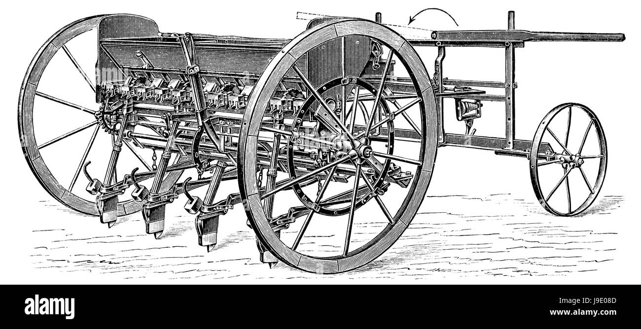 Appareils, semences, cluster, détail, d'appareils, de meubles anciens, de l'agriculture, de l'agriculture, Banque D'Images