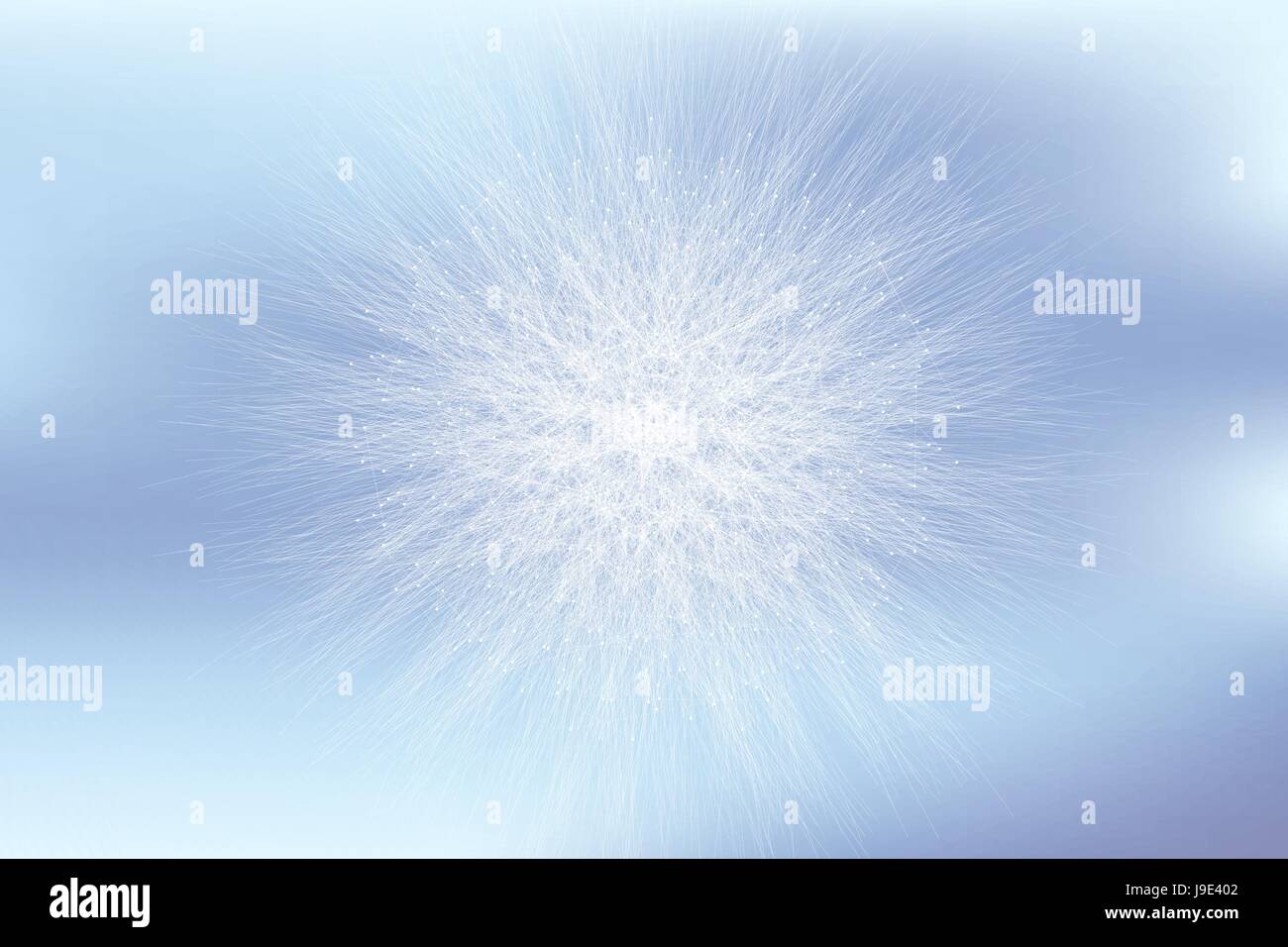 Abstrait géométrique ligne connecté avec des points. Big la visualisation de données. Arrière-plan de la communication et de la molécule. Réseau social d'informations. Concept de la technologie moderne. Vector illustration. Illustration de Vecteur