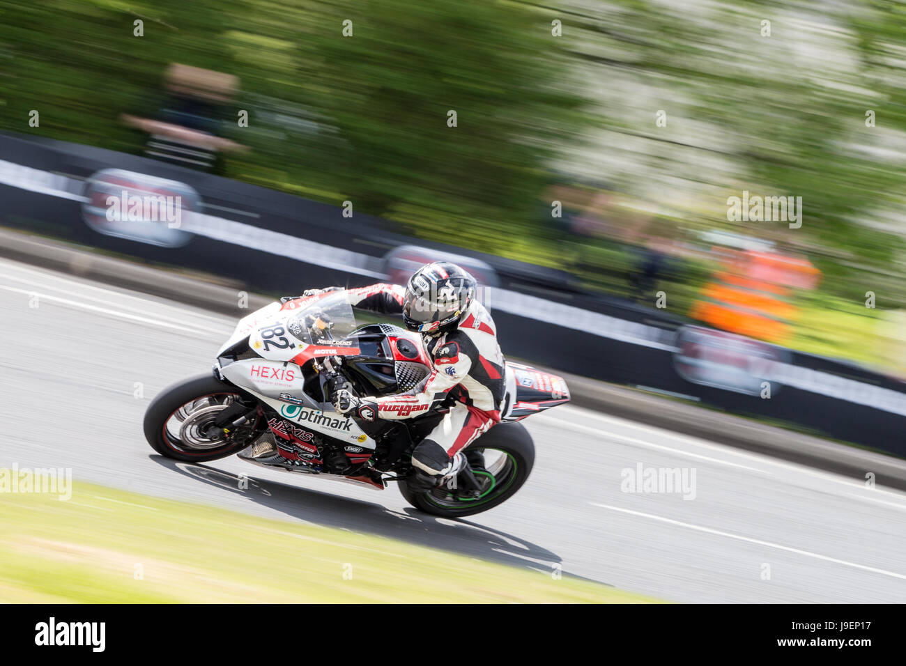 North West 200 2017 course moto sur route Banque D'Images