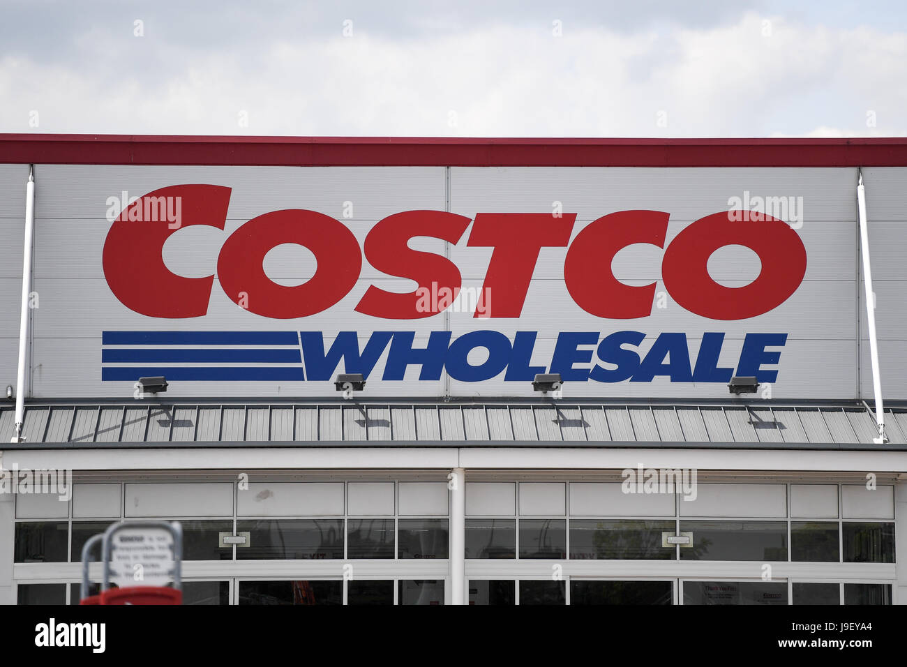 Costco Wholesale Store Se connecter Banque D'Images