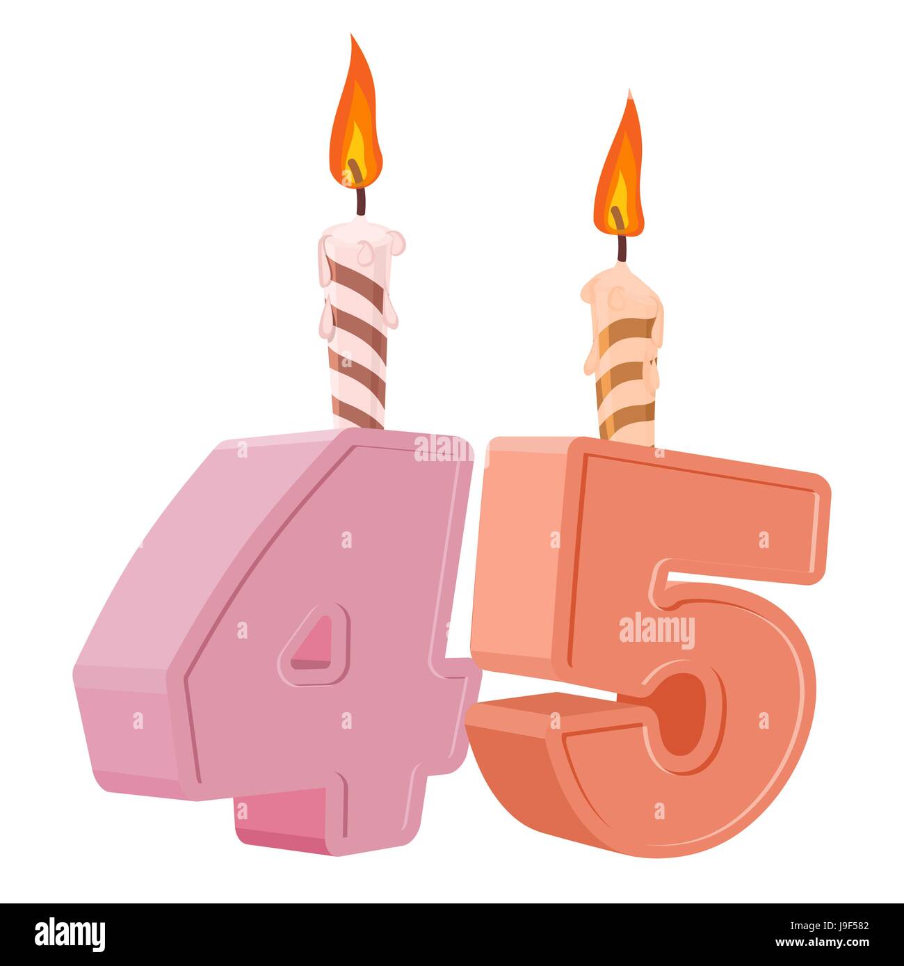 45 Ans Anniversaire Bougie De Fete Avec Numero De Maison De Gateau Quarante Cinq Ans Image Vectorielle Stock Alamy 45 Ans Anniversaire Bougie De Fete Avec Numero De Maison De Gateau Quarante Cinq Ans Image Vectorielle Stock Alamy