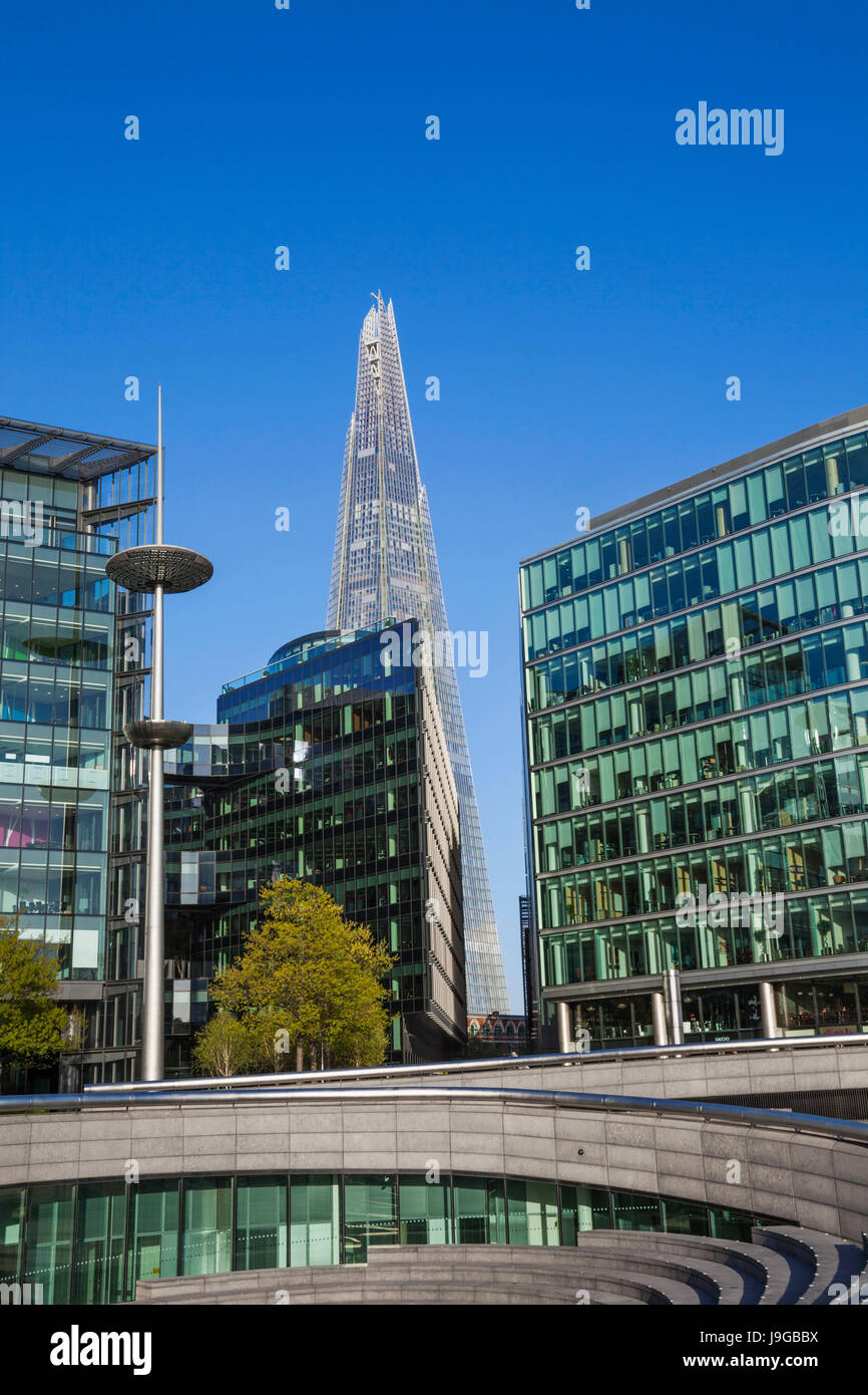 L'Angleterre, Londres, London Bridge, London Riverside et le plus Shard Banque D'Images