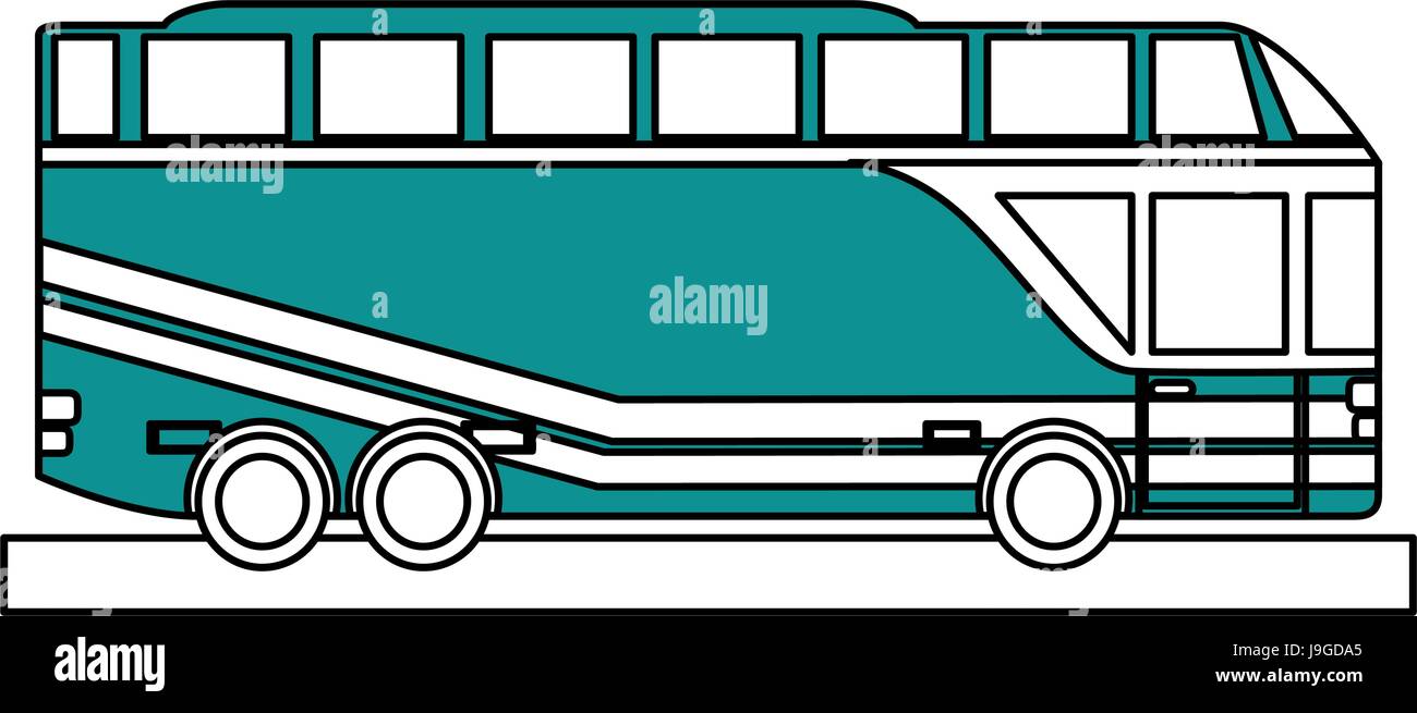 La conception de moyens de transport Illustration de Vecteur