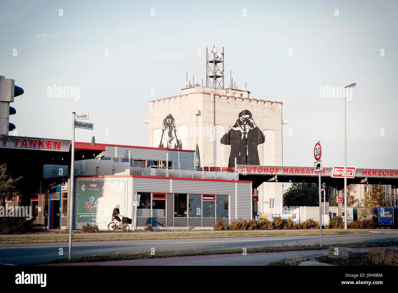 Victor Ash Brême Graffiti Banque D'Images