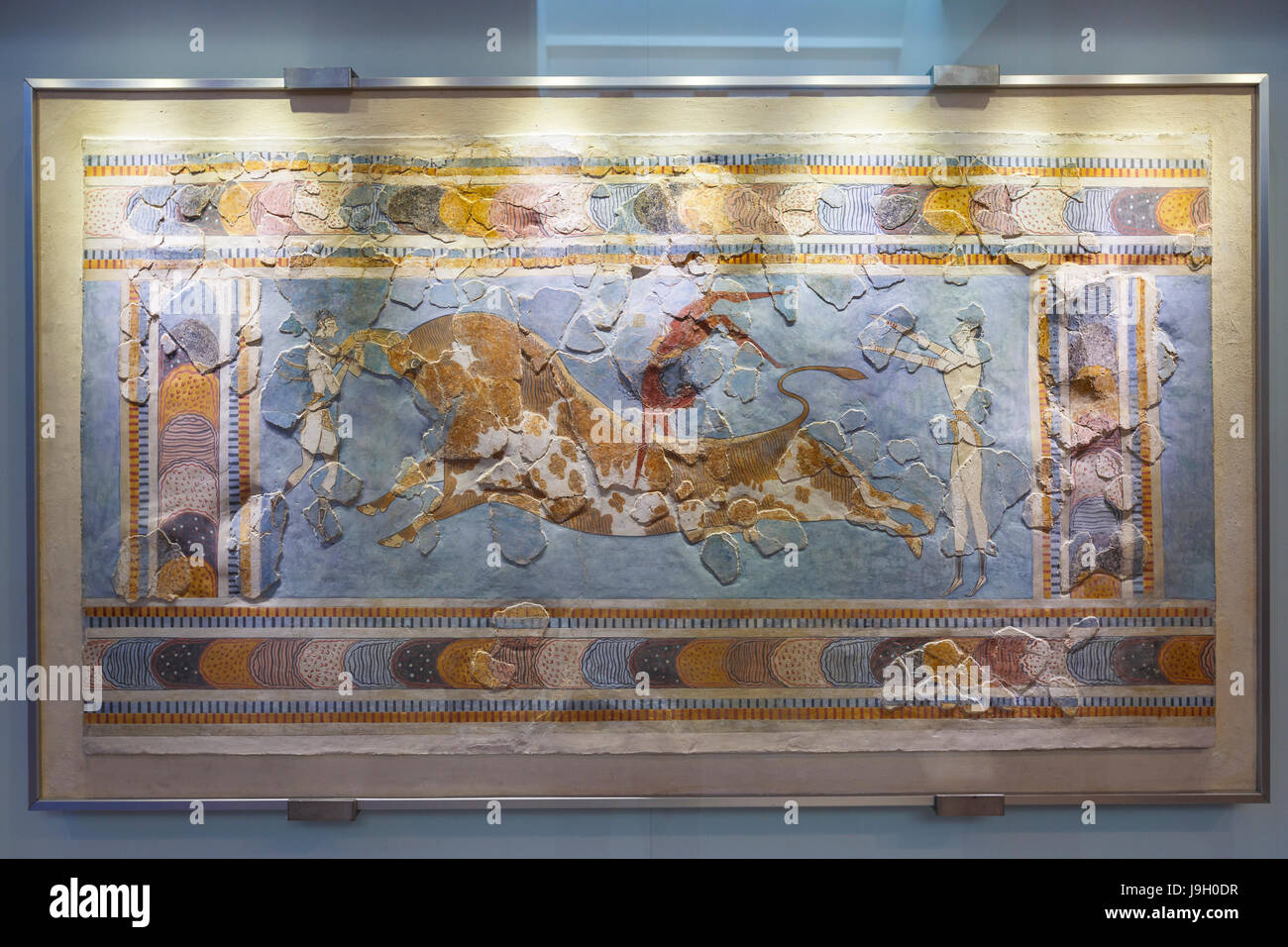 Musée Archéologique d'Héraklion, Grèce. Banque D'Images