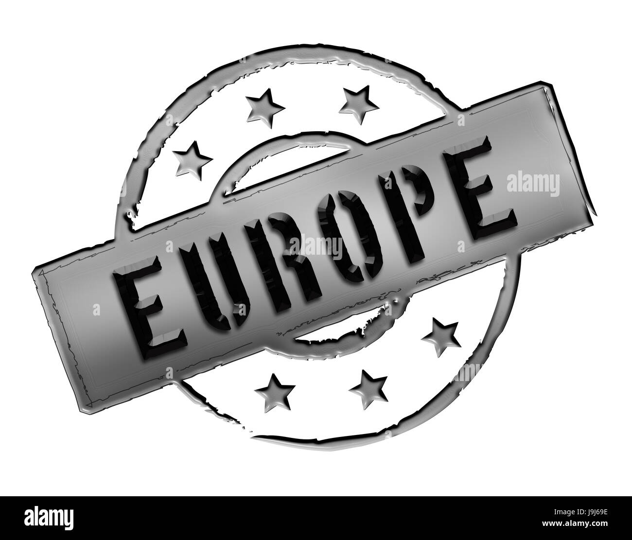 La Grèce, l'Espagne, l'Allemagne, République fédérale d'Allemagne, France, Angleterre, Italie, Banque D'Images