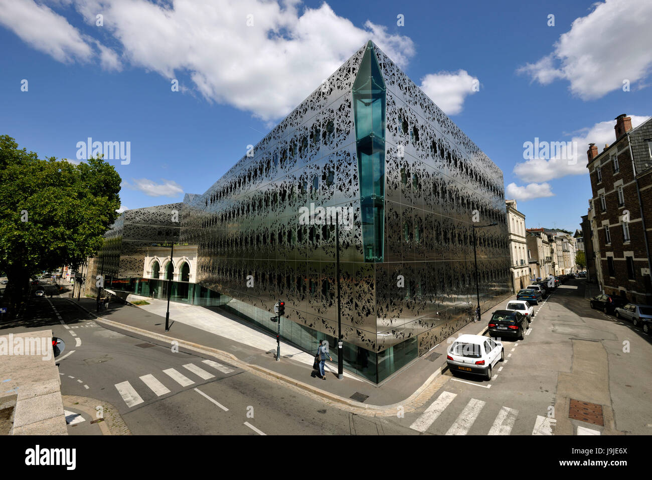 France, Loire-Atlantique, Nantes, Conseil général, rue de Sully Banque D'Images