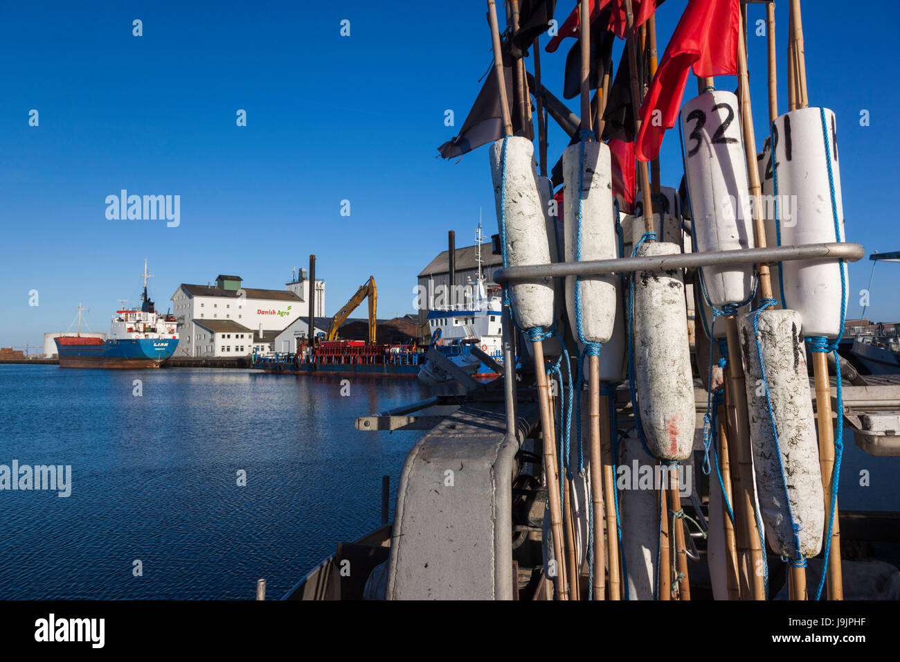 Le Danemark, la Nouvelle-Zélande, Koge, vue sur le port Banque D'Images