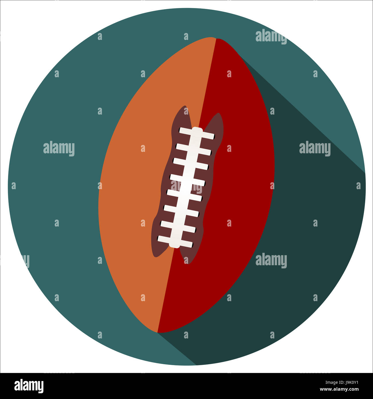 Le football américain Banque D'Images