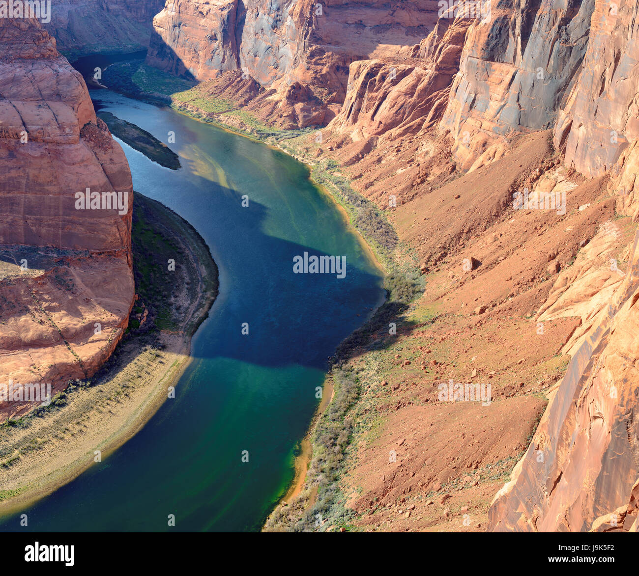 La rivière Colorado, en Arizona Banque D'Images