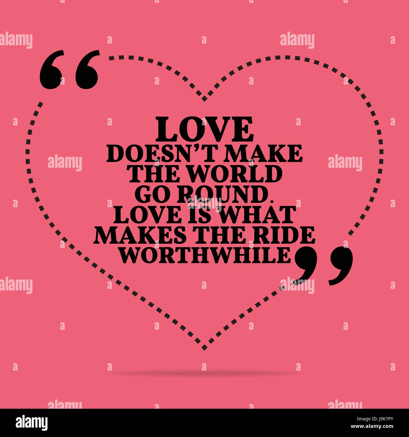 Inspiration Amour Mariage Citation L Amour Ne Fait Pas Tourner Le Monde L Amour Est Ce Qui Rend Le Voyage Vaut La Peine Simple Design Tendance Image Vectorielle Stock Alamy
