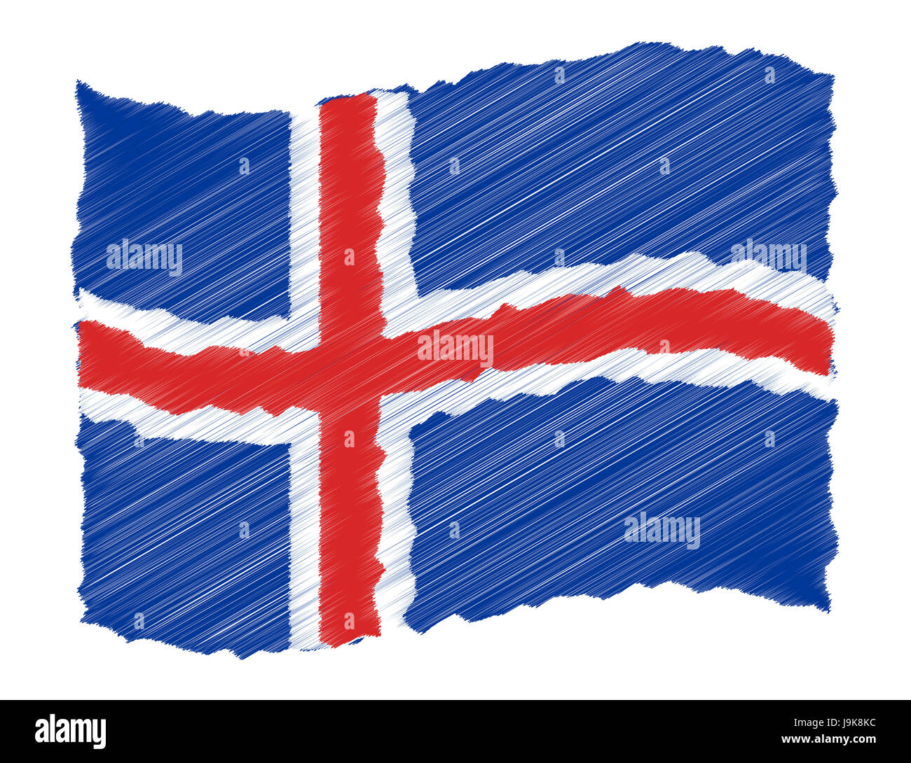 Le froid, l'islande, île, Vulcan, volcan, isle, vacances, voyages, vacances, Banque D'Images