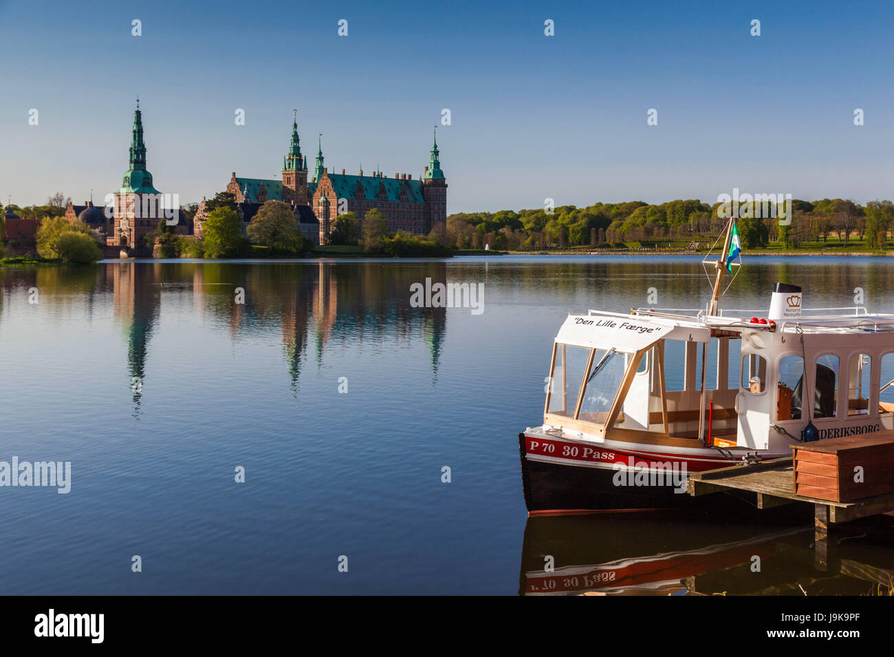 Le Danemark, la Nouvelle-Zélande, Hillerod, château de Frederiksborg, extérieur Banque D'Images