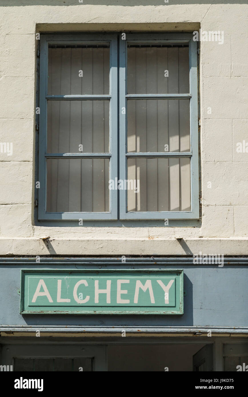 L'Irlande, le comté de Clare, Killaloe, signe de l'Alchimie Banque D'Images