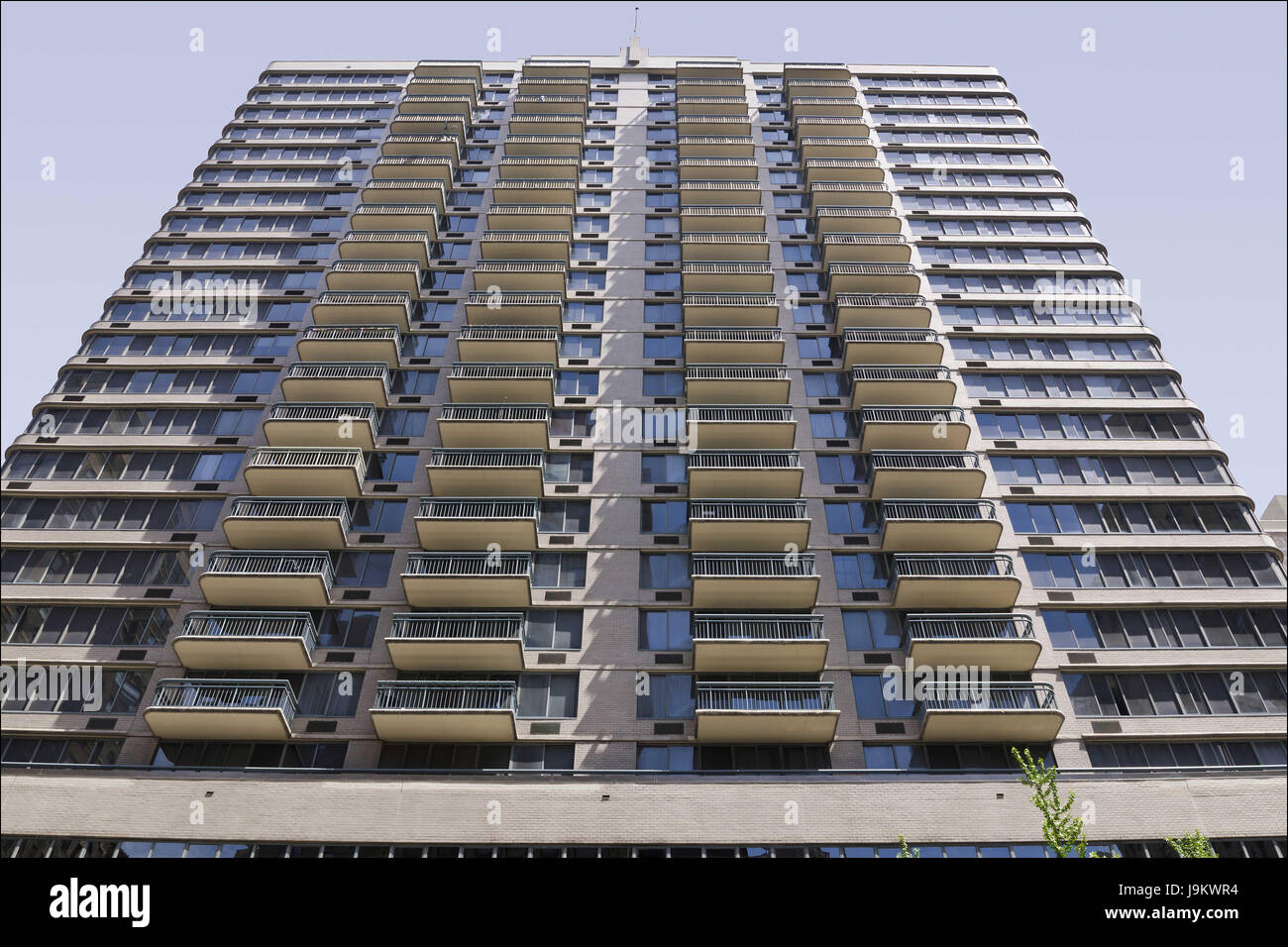 Building à Manhattan, New York, USA Banque D'Images