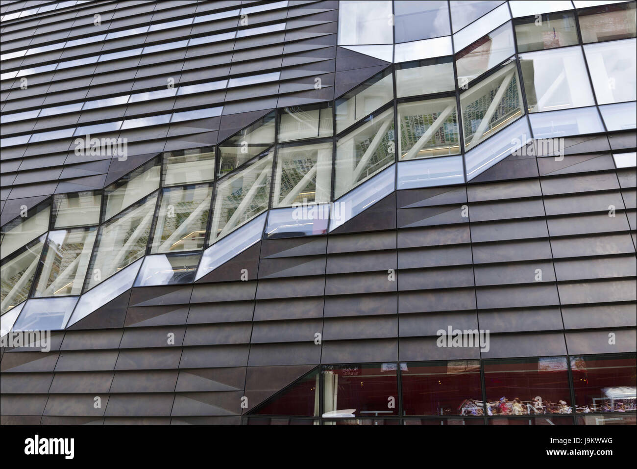 Bâtiment commercial, Manhattan, New York, USA Banque D'Images