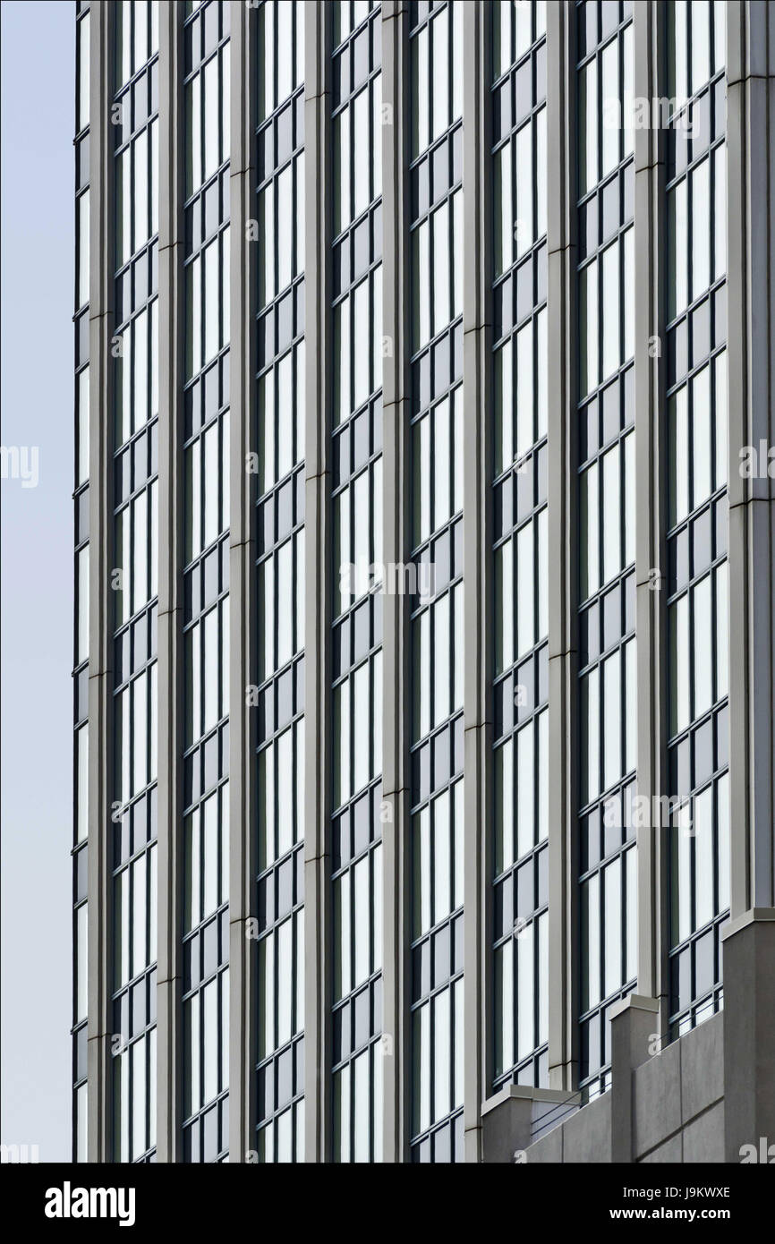 La façade de l'immeuble, Baltimore, New York, USA Banque D'Images