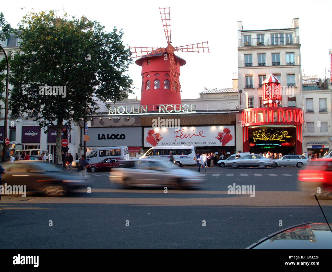 Moulin Rouge, Paris Banque D'Images