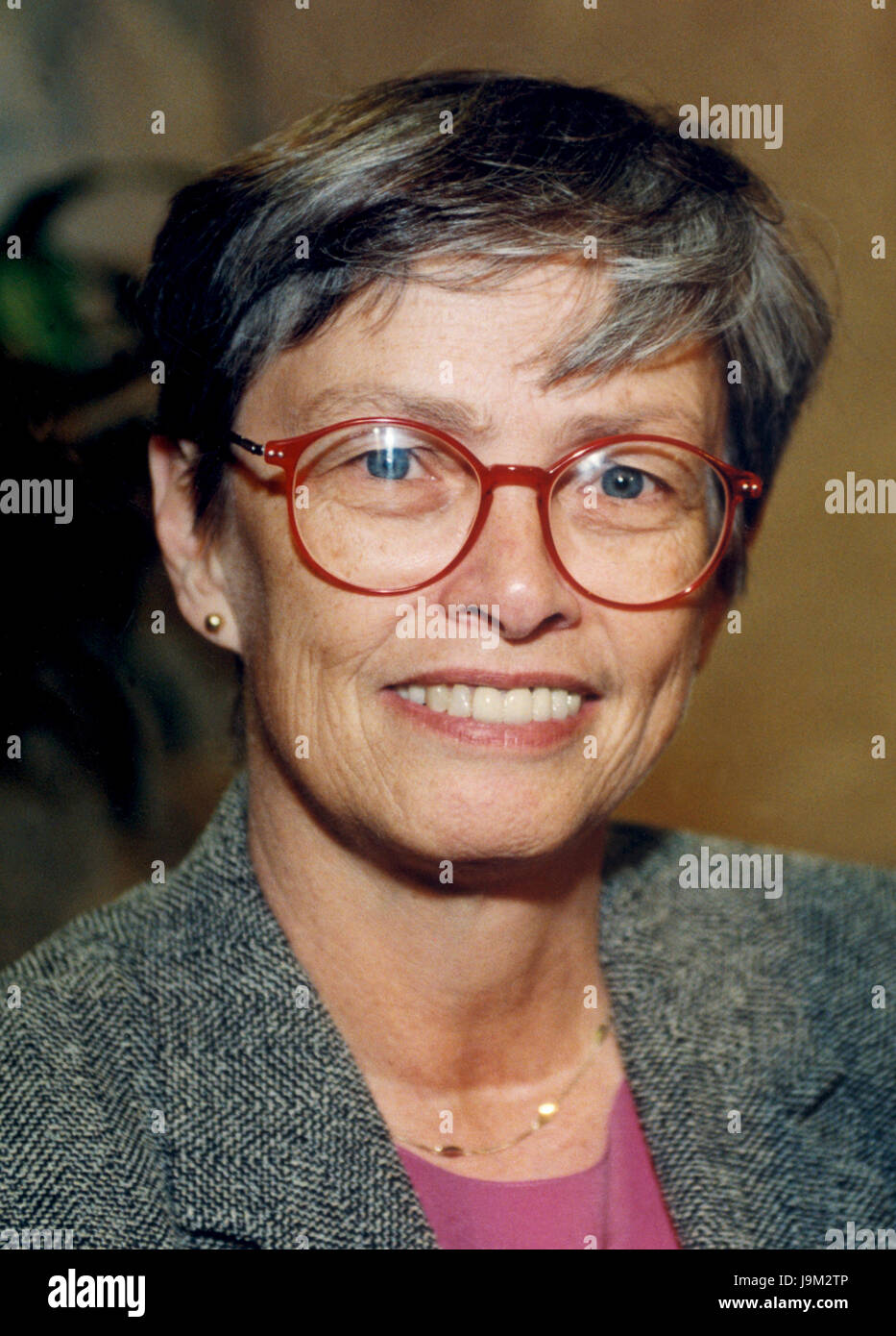 L'UNICEF, Carol Bellamy, Directeur exécutif 1998 Banque D'Images