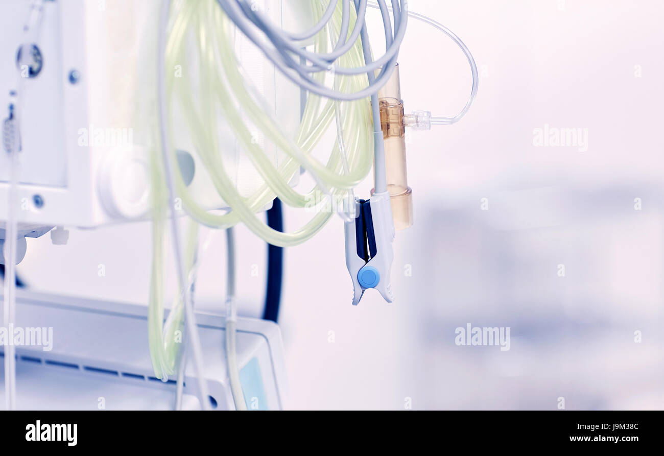 Capteurs en salle d'opération ou salle de l'hôpital Banque D'Images