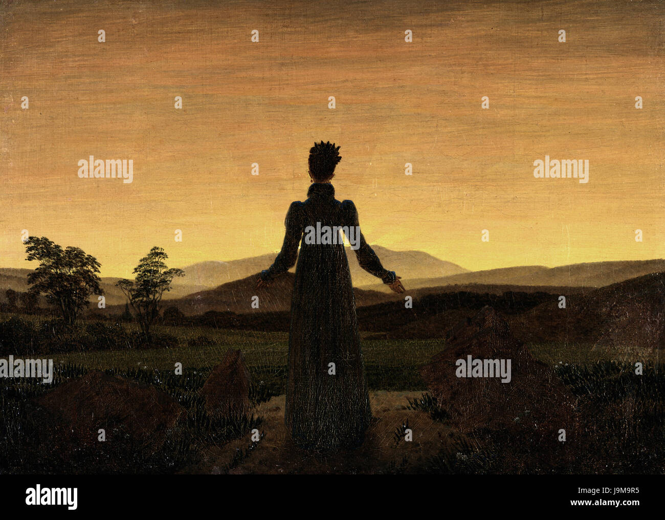 Xix Th Century Caspar David Friedrich Banque d'image et photos - Alamy