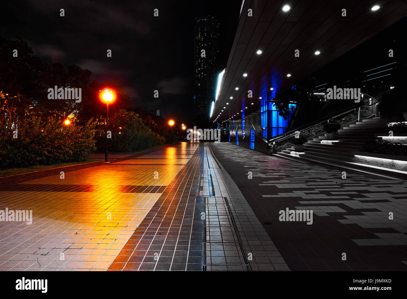 Entre deux mondes Banque D'Images