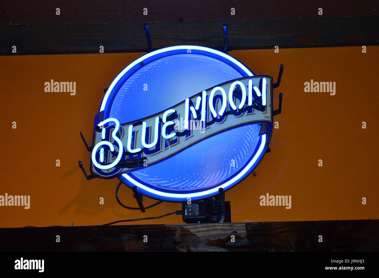 Blue Moon Banque D'Images