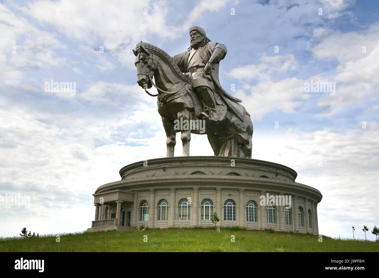 Ulaanbaatar Mongolie 3 juillet ,2016 à la Statue de Gengis Khan, en Boldogeast Tsonjin de la capitale mongole Oulan-bator Banque D'Images