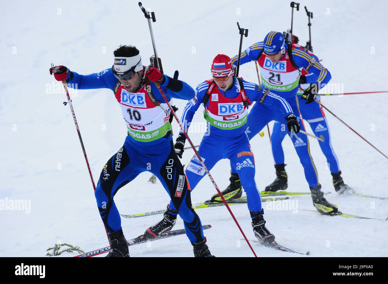 Le Biathlon,event,recherche,sportif,motion, Banque D'Images