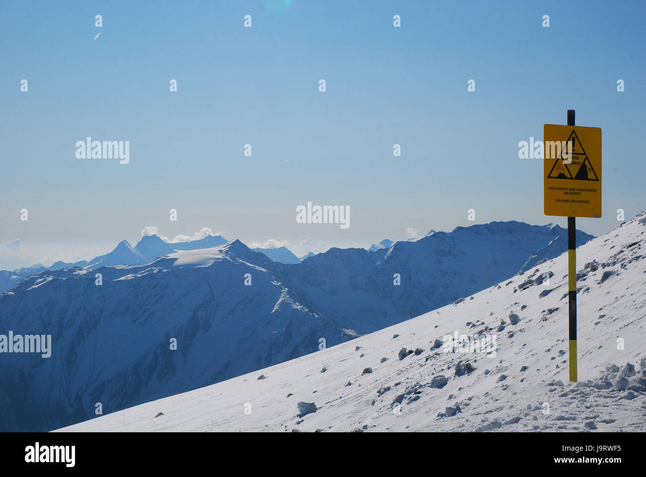 L'Autriche, Tyrol Ötztal,ski,Rettenbachgletscher,hiver,, Banque D'Images