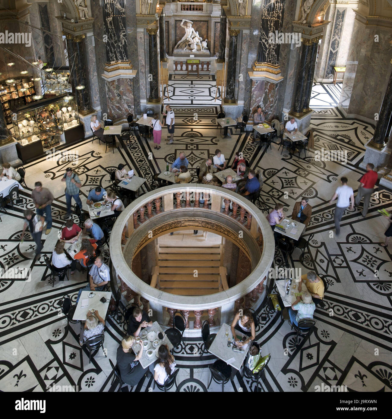 Autriche Vienne,art,musée historique-dome,hall, Banque D'Images