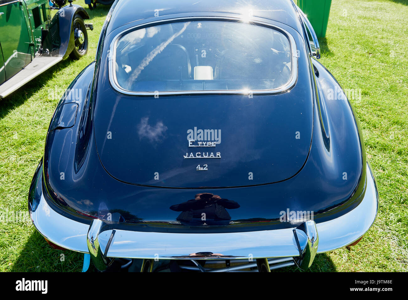 Jaguar Classic Car Show Cheshire england UK Tatton Park Banque D'Images